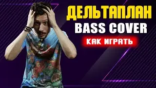 Как играть Дельтаплан / Бас кавер / Мой разбор трека