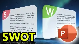 SWOT analysis ppt presentation in 5 Minutes (simple and easy) - PowerPoint training