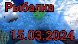 Рыбалка на поплавок 15 марта 2024 г!Эти чёрные дыры Меня не Отпускают!Выбора нет, здесь вся рыба..