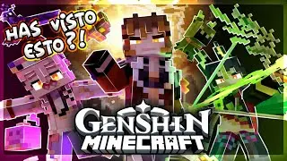 Genshin Impact MINECRAFT (Animación)⚡💧GENSHIN IMPACT 3.7 🔥❄ (2023)