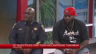 All Black police chief town hall happening Wednesday in Oakland