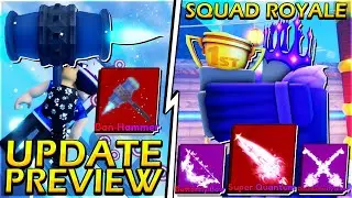 NEW Squad Royale Mode! - Blade Ball Update Showcase