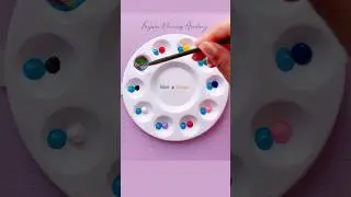 Blue 🔵 +  __ = ?  color mixing recipe 