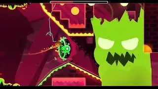 Geometry Dash level "SLAM" (ye i'm too late)