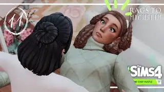 My FIRST KISS 💋😳  | The Sims 4 Rags To Michelin 👩🏼‍🍳⭐ | Ep #11