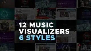 Music Visualizers Pack ★ After Effects Template ★ AE Templates