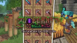 Texture pack for MCPE 1.20+ BlockPixel