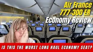 Air France 777-300 ER Economy Review | Worst Economy Sitting for Long Haul Flights? | YYZ-CDG