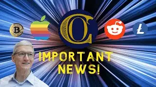 Important news! Tim Cook owns crypto, Litecoin shoots up and Reddit & Discord to adopt crypto!
