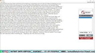 AUTOTYPING SOFTWARE / AUTOTYPER FOR NOTEPAD / DATA ENTRY TEXT TRANSFER AUTOTYPER/ INSTANT AUTOTYPER