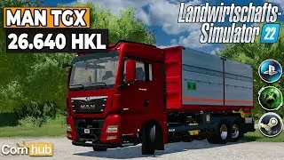 LS22 Mods - MAN TGX 26.640 HKL - LS22 Modvorstellung