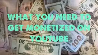 youtube monetization requirements 2020