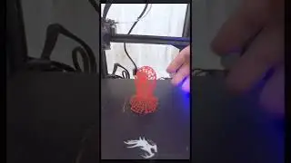 3D printing time lapse spider man 