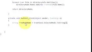 C# Tutorial 74  Opening a file by clicking on it in Treeview