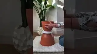 😍 Кофейный столик из цветочного горшка. Идеи для дома 