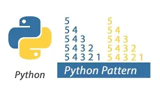 Python Number Pattern -Using nested loop in python