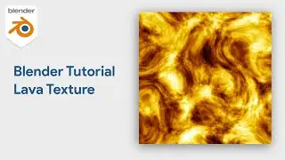Blender Tutorial Lava Texture ( Animation - Eevee and Cycles Render )