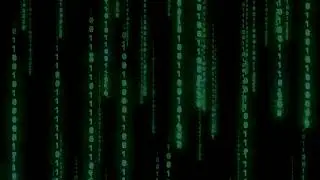 binary code background video