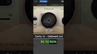 BEST SETTINGS For The Clarity Vx DeReverb Plugin on VOCALS!