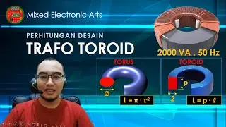 Rumus Perhitungan Desain Trafo Toroid / Donat - Transformator (Transformer) 📒