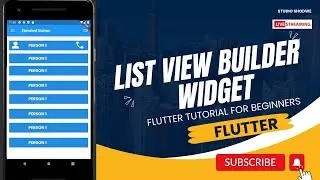 ListView Builder Widget in Flutter || flutter tutorial for beginners.