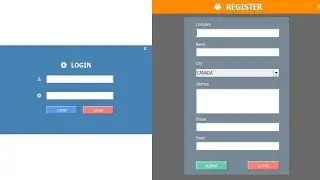 JAVA - How To Design Login And Register Form In Java Swings Part - 2 - Intact Abode