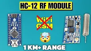 HC-12 RF Module Explained! | Arduino Wireless Control & Demo