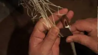 Финкий узел для сетки .