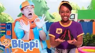 Play Hot and Cold with Blippi and Meekah! | Blippis Playdate | Educational Videos for Kids