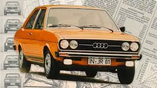 AUDI 80 B1 • НАЧАЛО большого ПУТИ • ИСТОРИЯ автомобиля 1970-х