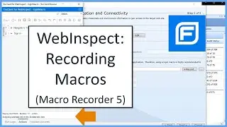 WebInspect: Recording Macros in Macro Recorder 5