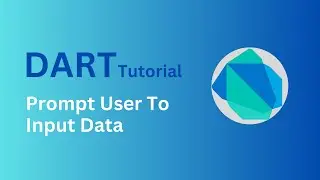 Prompt User to input Data in Dart || Read User Input |Flutter Dart Tutorials in Urdu/Hindi | Part 11