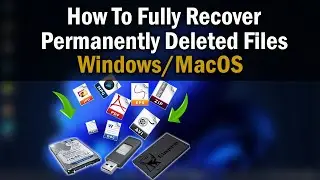 How To Recover Permanently Deleted Files | Windows | Mac | SSD | USB | HDD | Blue Screen Error