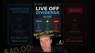 Living Off Dividends - $40,000 per year!! 