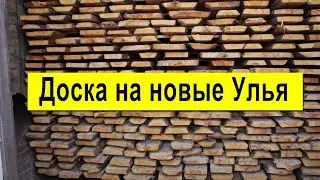 Где я покупаю доску на новые улья уже много лет? Изготовление ульев