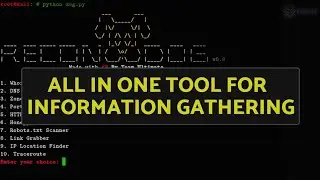 ReconDog Tool - Basic Information gathering on Kali Linux ✔