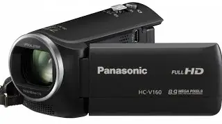 FULL HD ВИДЕОКАМЕРА PANASONIC HC  V 160 ЛУЧШАЯ ВИДЕОКАМЕРА   ДЛЯ НАЧИНАЮЩЕГО ВИДЕОБЛОГЕРА.