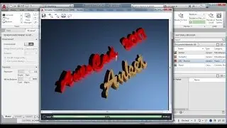 How To Create 3D Text In AutoCAD Using By 2 Options / Autocad Tips & Tricks