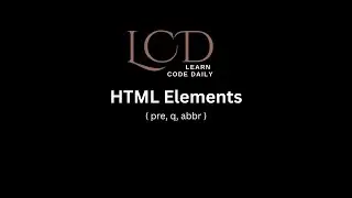 HTML Elements with @LearnCodeDaily || #tutorial #shorts #viralshorts
