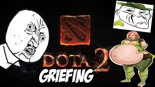 STOP FEEDING THE COURIER (Dota 2 Trolling)