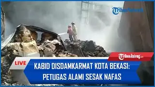 🔴FULL Kabid Disdamkarmat Kota Bekasi: Petugas Alami Sesak Nafas saat Padamkan Kebakaran Pabrik Pakan