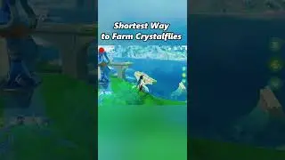 shortest way to farm crystalflies  
