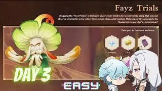 Fayz Trials Day 3  Speedrun FUN AND COOL EVENT  Genshin Impact Sumeru