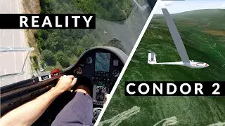 TOP 3 - Real Flying vs. Condor 2 Simulator