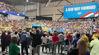 VP Kamala Harris makes pitch for presidency at Southeast Georgia rally