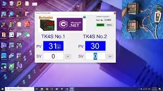 Autonics TK4S & Visual Studio C# "Modbus RTU"