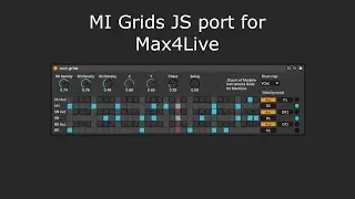 Max for Live JS port of Mutable Instruments Grids