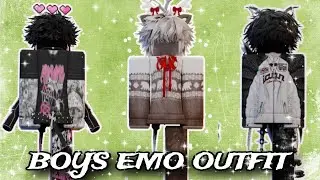 **New Emo outfit codes/Id for boys..(Roblox)