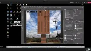 How to add a 3D  object or OBJ file- Photoshop