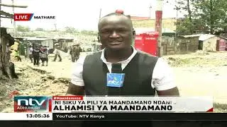 Hali ya mshike mshike baina ya polisi na wakazi wa Mathare yapunguka